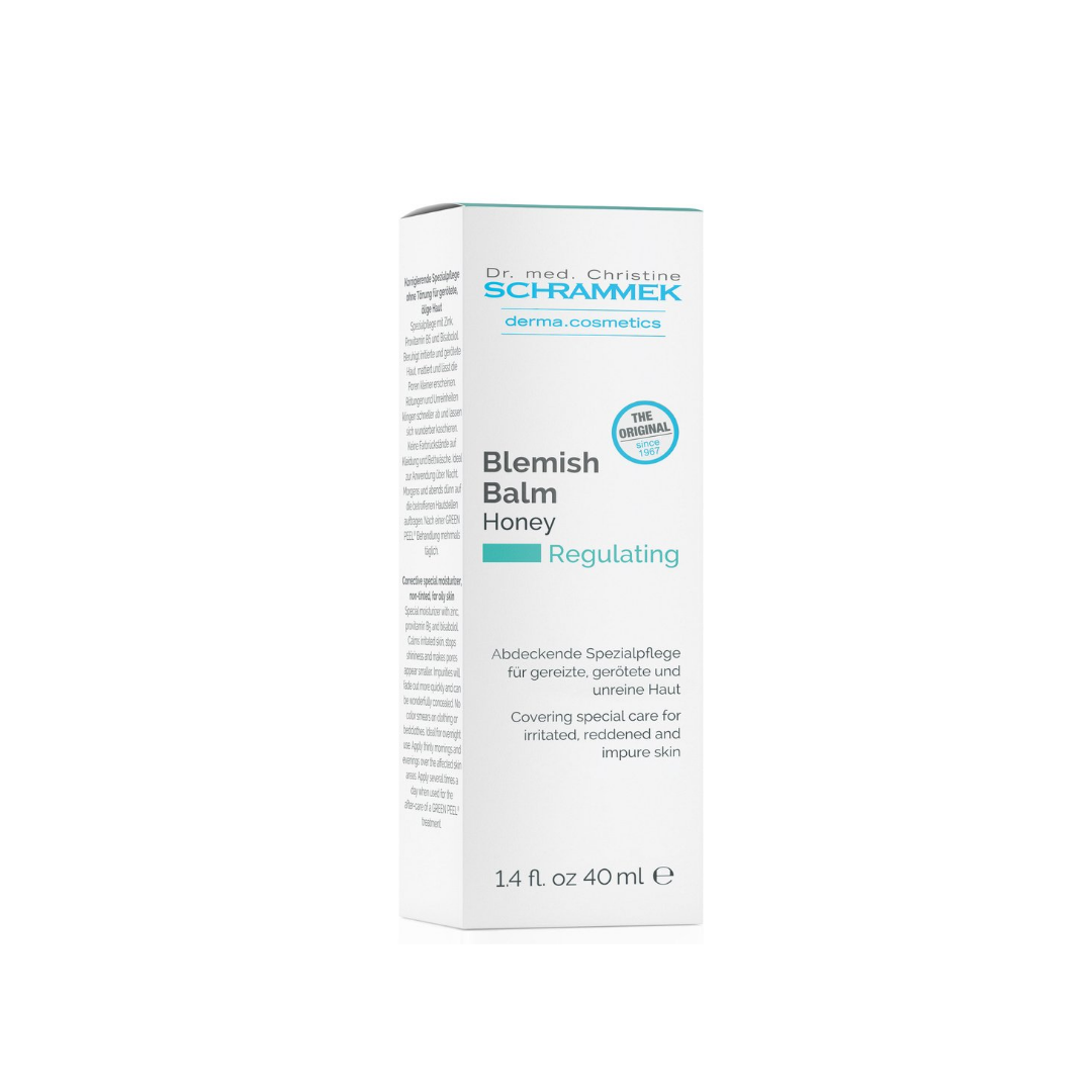 Blemish-Honey-40ml-box SCHRAMMEK REGULATING BLEMISH BALM HONEY (40ml)