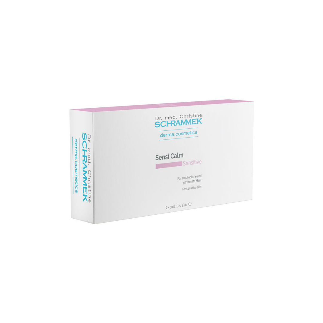 Calm-Plus-box-1 SCHRAMMEK SENSITIVE CALM PLUS AMPOULES (7x2ml)