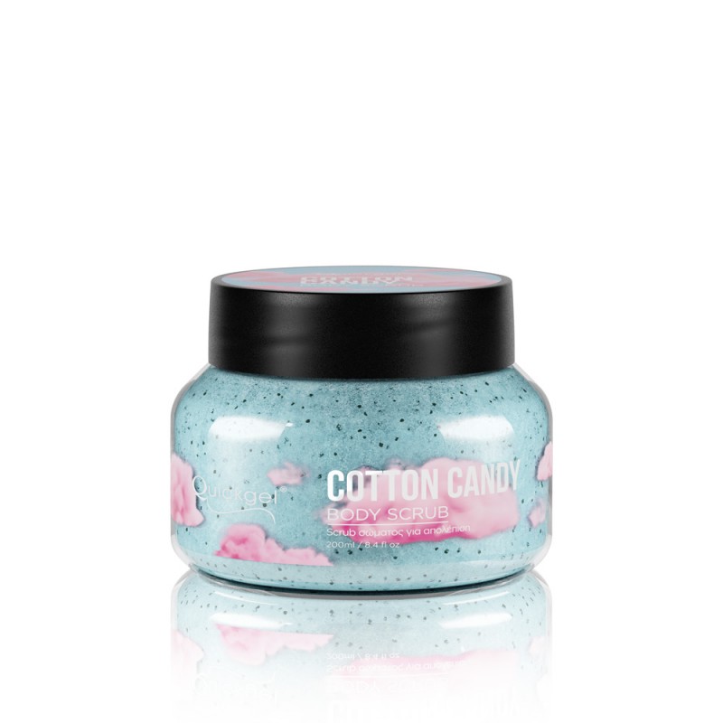 QUICKGEL COTTON CANDY BODY SCRUB 200ML