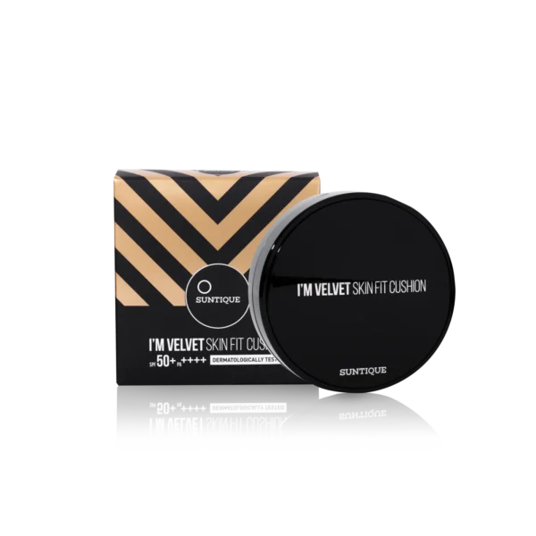 SUNTIQUE I’M VELVET SKIN FIT CUSHION SPF 50+